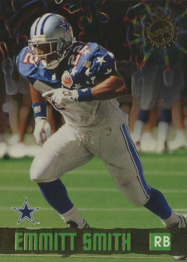 1996 Stadium Club Members Only 50  Emmitt Smith #21 Football Card