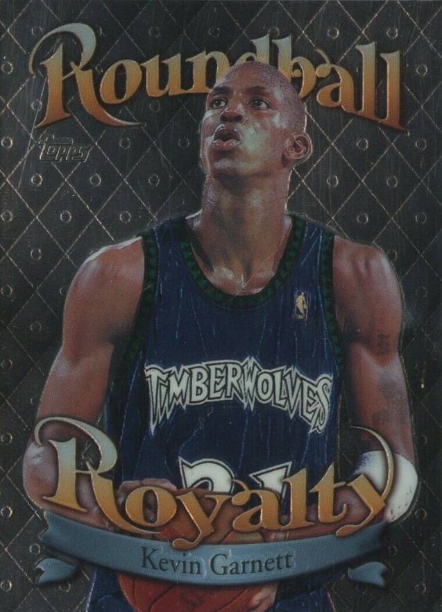 1998 Topps Roundball Royalty Kevin Garnett #R2 Basketball Card