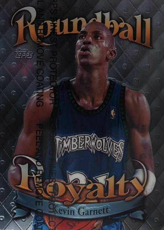 1998 Topps Roundball Royalty Kevin Garnett #R2 Basketball Card