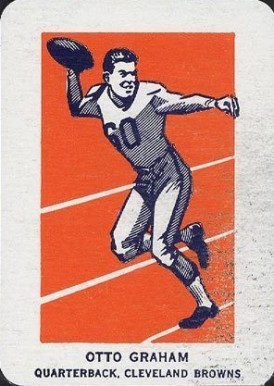 1952 Wheaties Otto Graham # Football Card