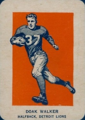 1952 Wheaties Bob Waterfield # Football Card