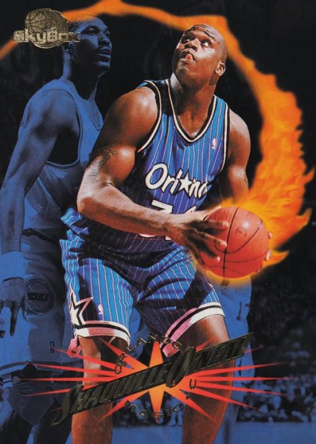 1995 Skybox Premium Shaquille O'Neal #89 Basketball Card