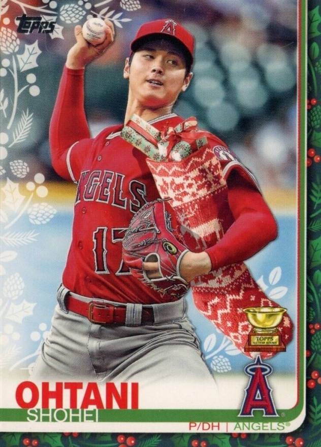 2019 Topps Holiday Shohei Ohtani #16 Baseball Card