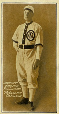 1911 Zeenut Pacific Coast League Maggert, Oakland # Baseball Card