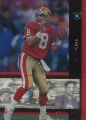 1994 SP All-Pro Holoviews Steve Young #PB32 Football Card