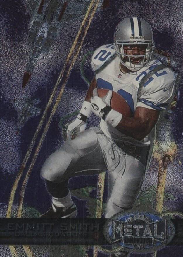 1997 Metal Universe Emmitt Smith #126 Football Card