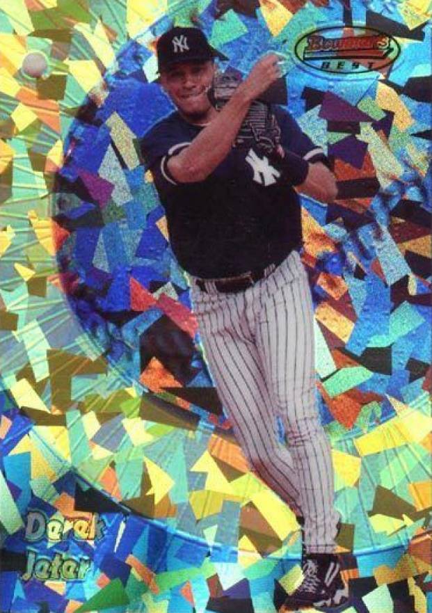 1998 Bowman's Best Derek Jeter #77 Baseball Card