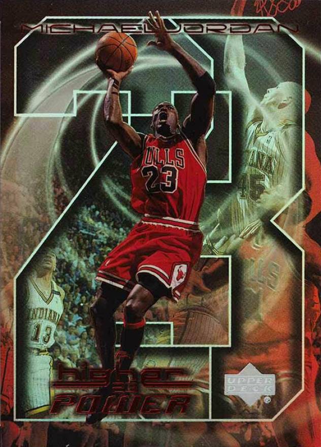 1999 Upper Deck MJ A Higher Power  Michael Jordan #MJ12 Basketball Card