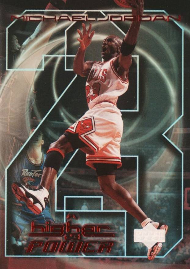 1999 Upper Deck MJ A Higher Power  Michael Jordan #MJ11 Basketball Card