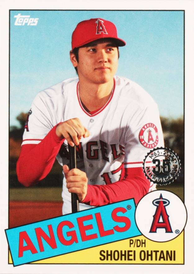 2020 Topps 1985 Topps 35th Anniversary Shohei Ohtani #85-2 Baseball Card