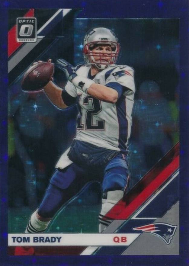 2019 Panini Donruss Optic Tom Brady #63 Football Card