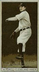 1912 Brown Backgrounds Broadleaf Mike Mitchell #128 Baseball Card