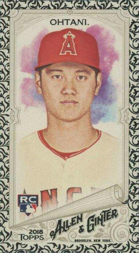 2018 Topps Allen & Ginter Shohei Ohtani #100 Baseball Card