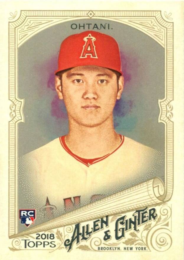 2018 Topps Allen & Ginter Shohei Ohtani #100 Baseball Card