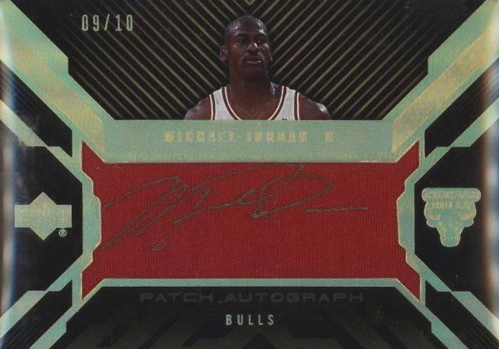 2007 Upper Deck Black Patches Autographs Michael Jordan #PMAMJ Basketball Card