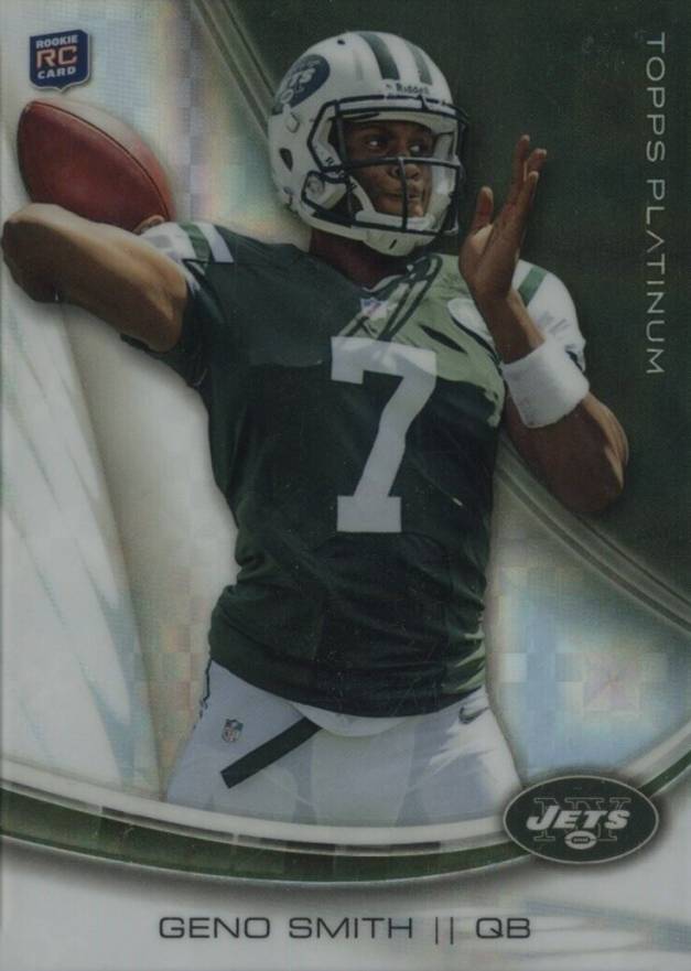 2013 Topps Platinum Geno Smith #127 Football Card