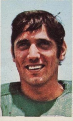 1969 Glendale Stamps Joe Namath # Football Card