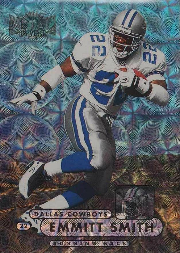 1998 Metal Universe Emmitt Smith #42 Football Card