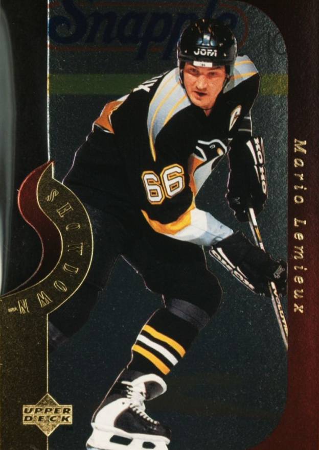 1996 Upper Deck Superstar Showdown Mario Lemieux #SS5B Hockey Card