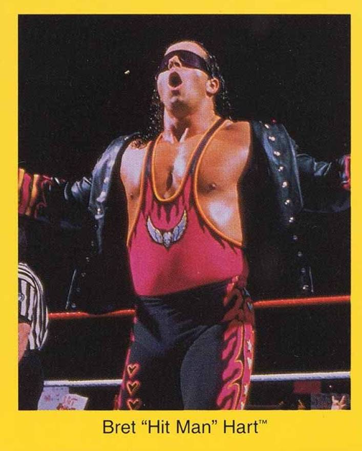 1997 Cardinal WWF Trivia Series Bret Hart # Other Sports Card