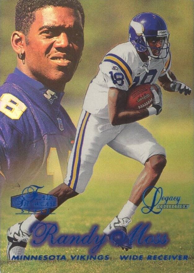 1998 Flair Showcase Legacy Collection Randy Moss #5 Football Card