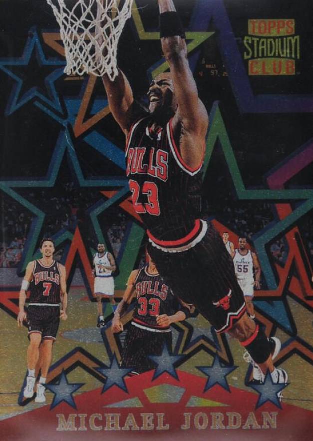 1996 Stadium Club Special Forces Michael Jordan #SF4 Basketball Card