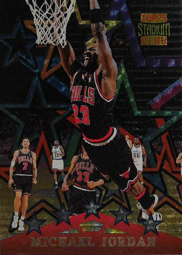 1996 Stadium Club Special Forces Michael Jordan #SF4 Basketball Card