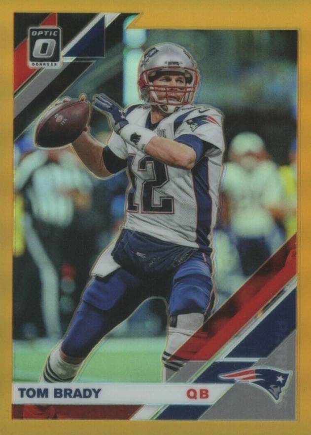 2019 Panini Donruss Optic Tom Brady #63 Football Card