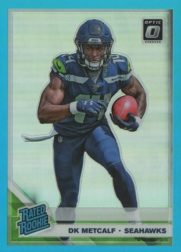 2019 Panini Donruss Optic DK Metcalf #163 Football Card