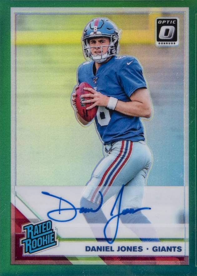 2019 Panini Donruss Optic Daniel Jones #154 Football Card