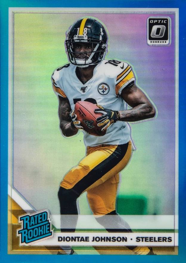 2019 Panini Donruss Optic Diontae Johnson #177 Football Card