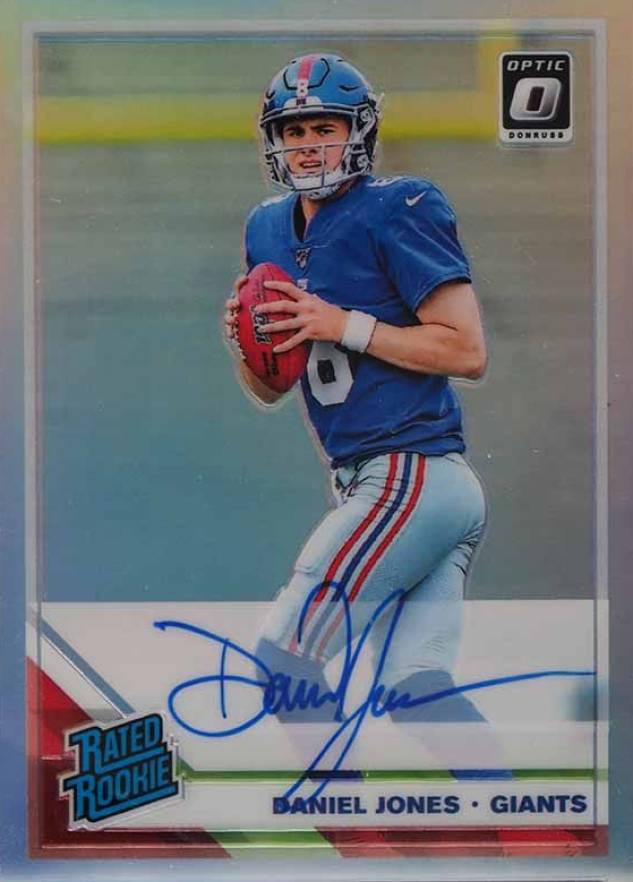 2019 Panini Donruss Optic Daniel Jones #154 Football Card