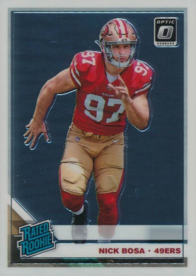 2019 Panini Donruss Optic Nick Bosa #168 Football Card