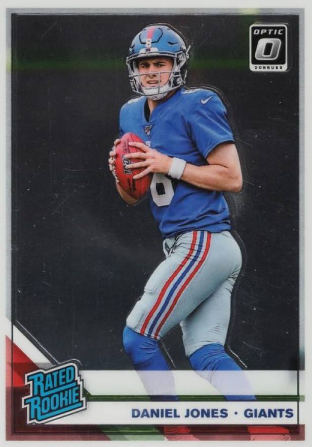 2019 Panini Donruss Optic Daniel Jones #154 Football Card