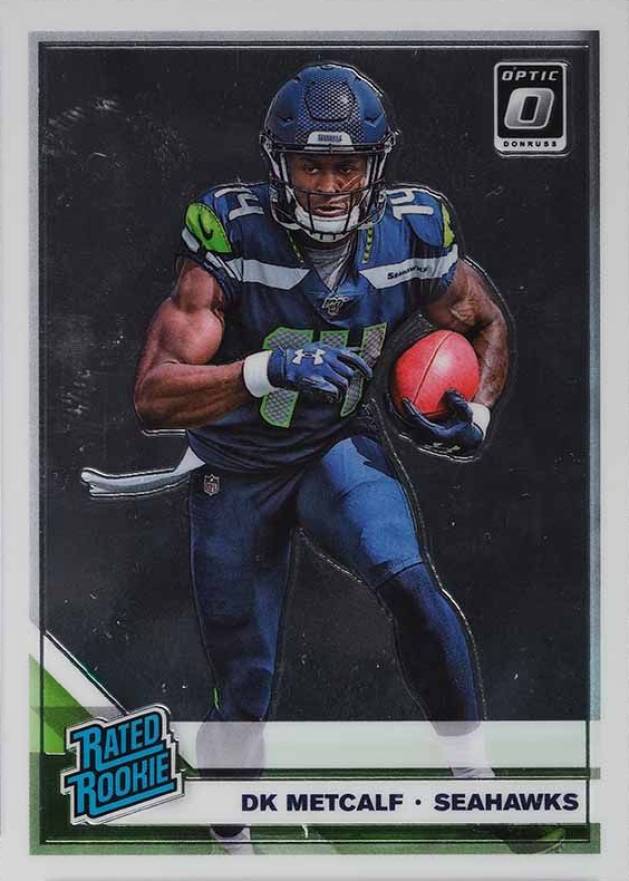 2019 Panini Donruss Optic DK Metcalf #163 Football Card