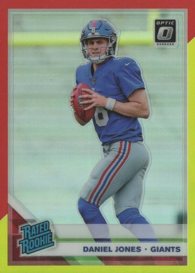 2019 Panini Donruss Optic Daniel Jones #154 Football Card