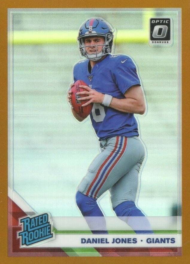 2019 Panini Donruss Optic Daniel Jones #154 Football Card