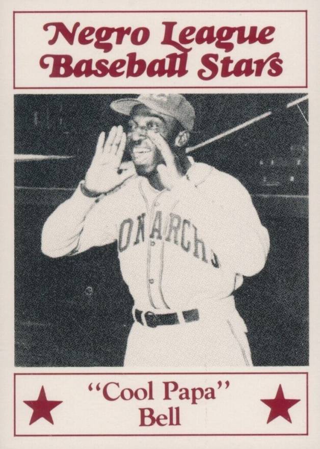 1986 Fritsch Negro League Baseball Stars Cool Papa Bell #90 Baseball Card