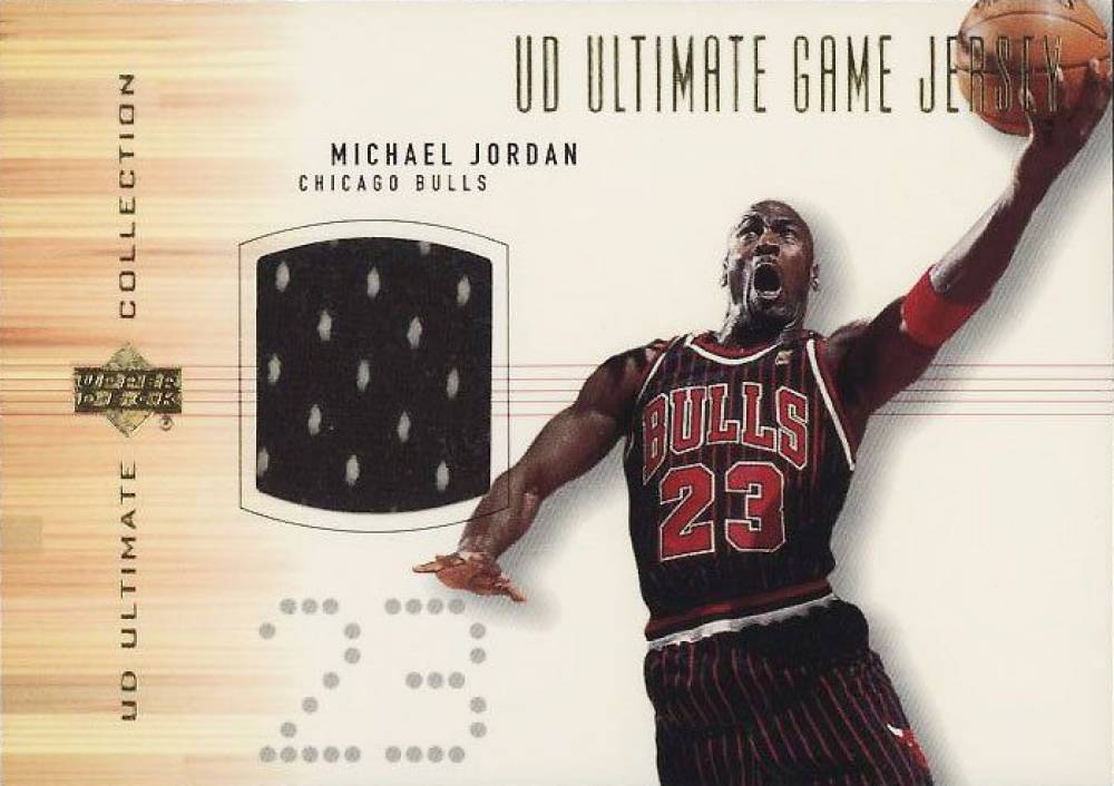 2000 Ultimate Collection Ultimate Game Jersey Michael Jordan #MJ-J Basketball Card