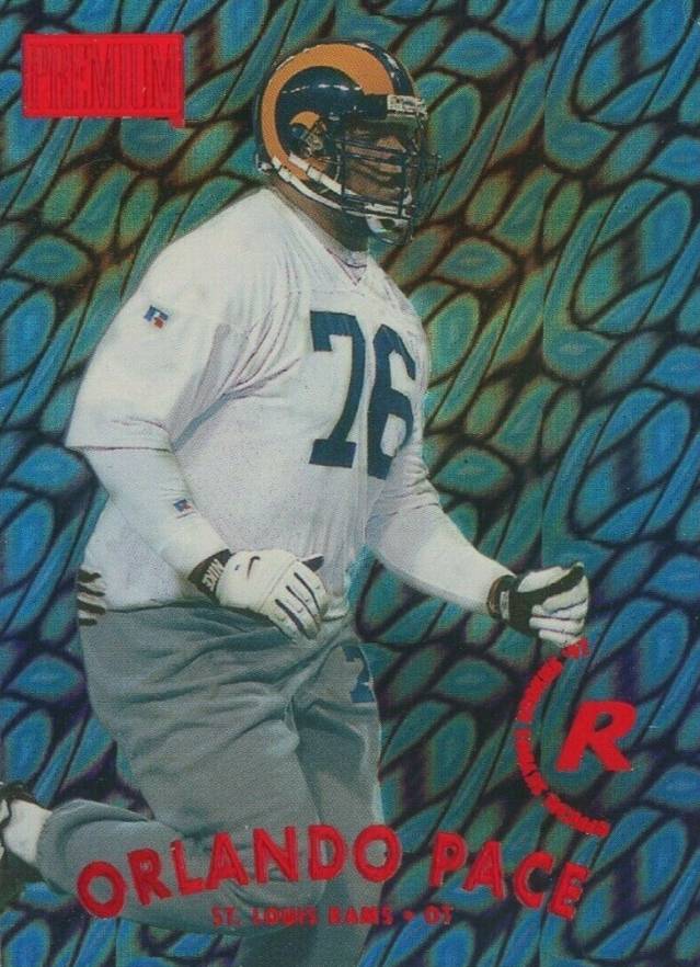 1997 Skybox Premium Orlando Pace #237SR Football Card