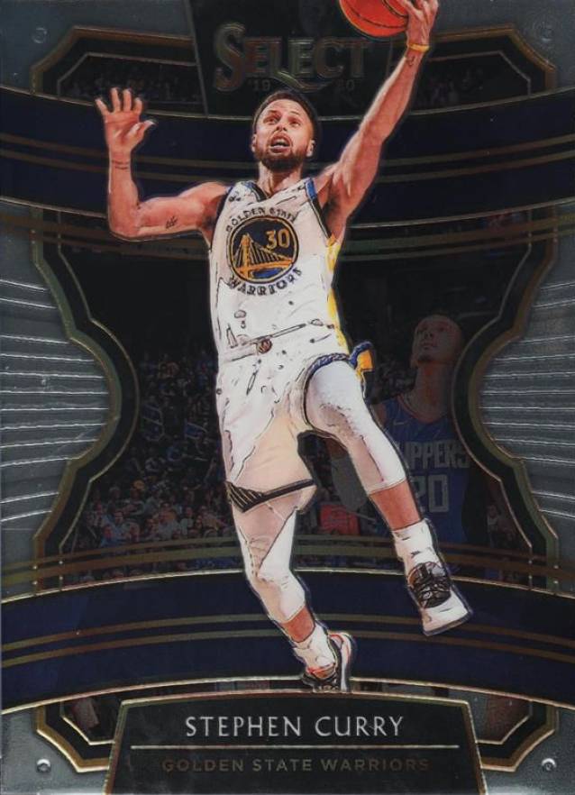 2019 Panini Select Stephen Curry #91 Basketball Card