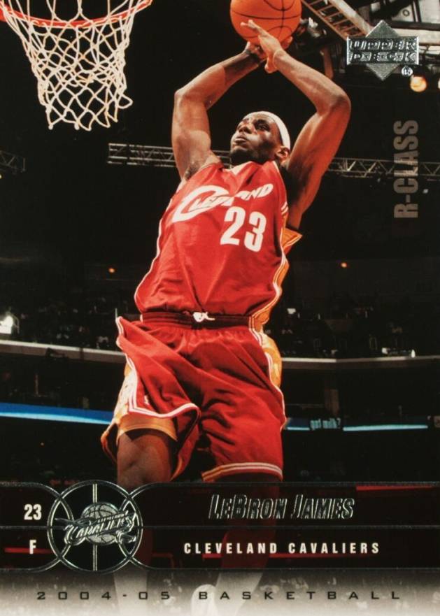 2004 Upper Deck R-Class LeBron James #13 Basketball Card