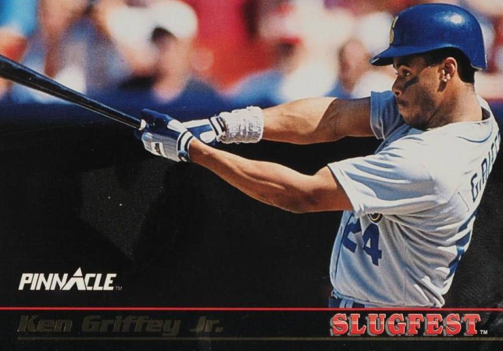 1992 Pinnacle Slugfest Ken Griffey Jr. #7 Baseball Card