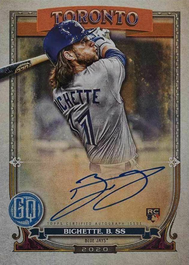 2020 Topps Gypsy Queen Autograph Bo Bichette #BBI Baseball Card