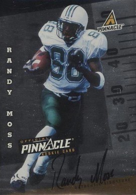 1998 Score Rookie Autographs Randy Moss # Football Card