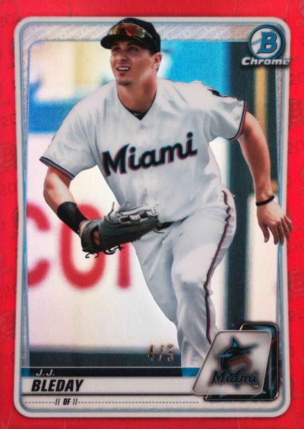 2020 Bowman Chrome Prospects J.J. Bleday #BCP116 Baseball Card