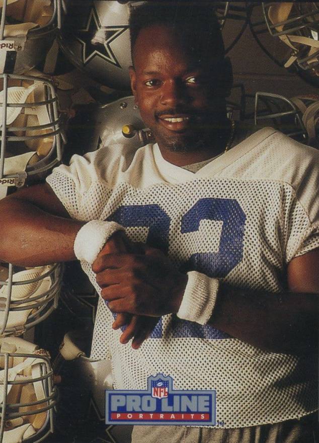 1992 Pro Line Portraits Emmitt Smith #316 Football Card