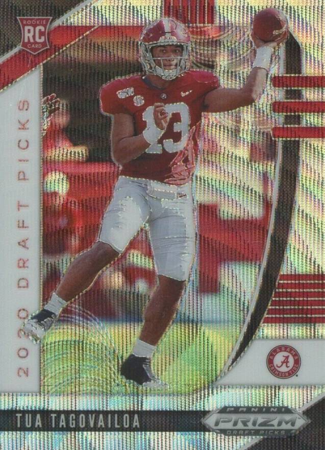 2020 Panini Prizm Draft Picks Tua Tagovailoa #101 Football Card