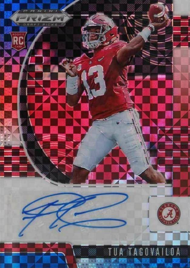 2020 Panini Prizm Draft Picks Tua Tagovailoa #101 Football Card