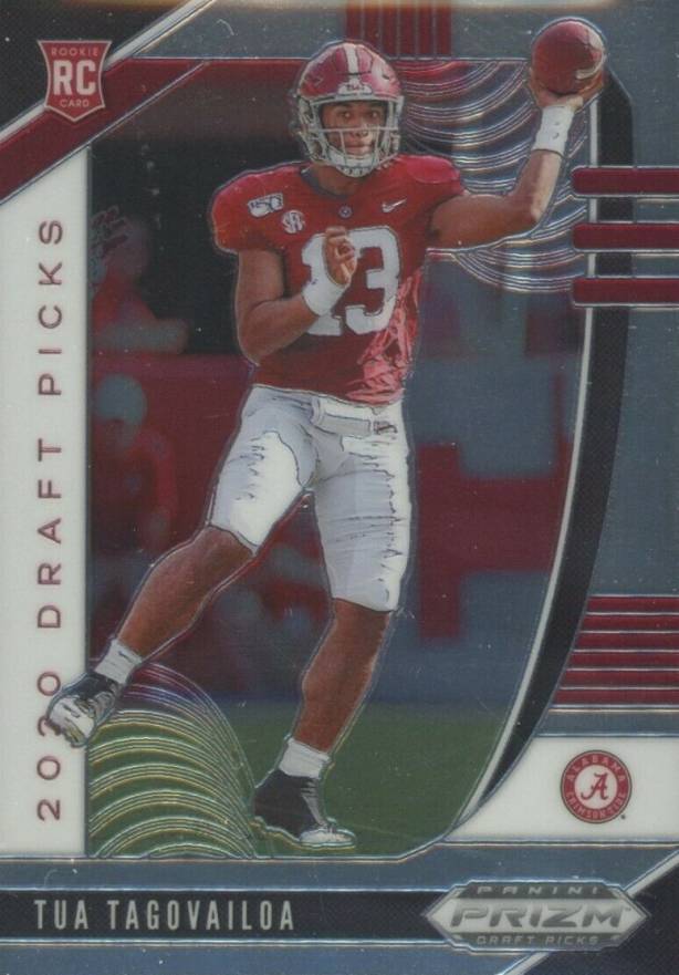 2020 Panini Prizm Draft Picks Tua Tagovailoa #101 Football Card